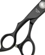 Left-handed contour scissors Geib Black Pearl Cobalt — Photo 9